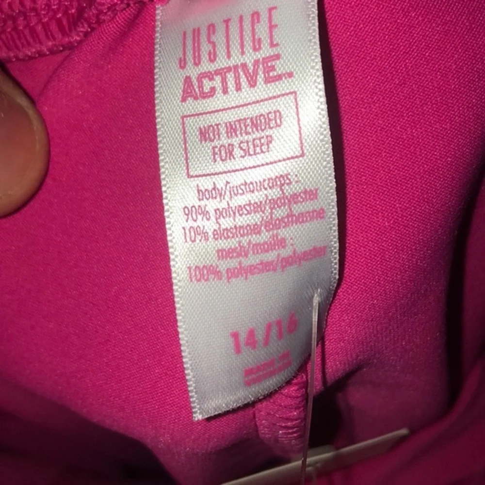 Justice Yoga Pants Size 14/16 NWT Never worn